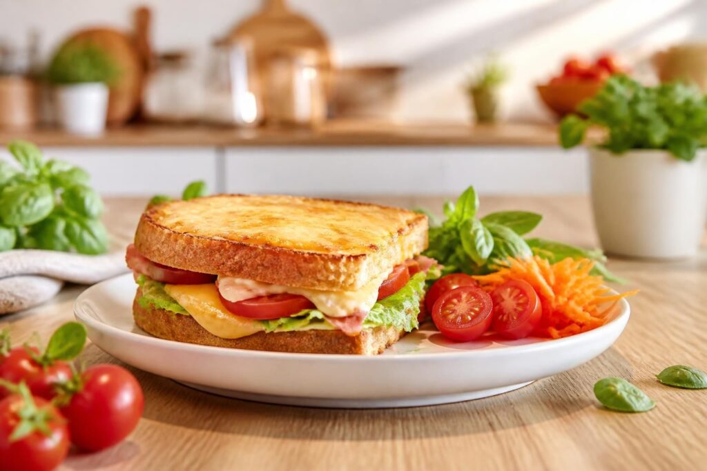 découvrez notre recette de croque monsieur vegan, une alternative savoureuse et saine qui allie gourmandise et respect de votre santé.