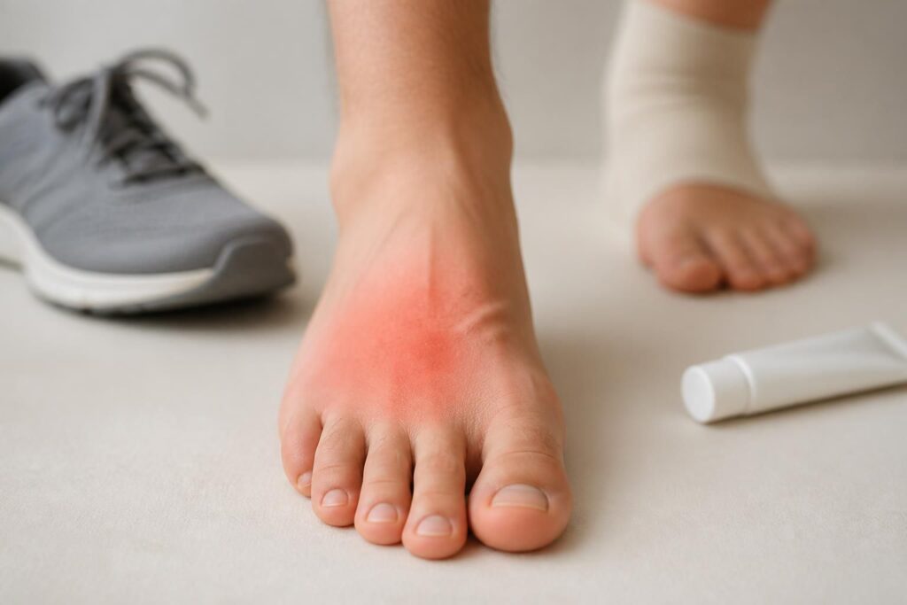 découvrez les causes fréquentes de la douleur au dessus du pied et bénéficiez de conseils santé pratiques pour soulager et prévenir cette gêne.