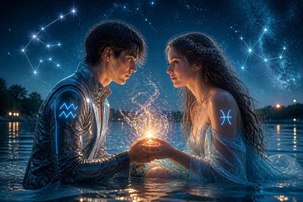 découvrez comment la relation entre un verseau et un poisson crée un duo harmonieux et vibrant, marqué par une vitalité émotionnelle unique et une connexion profonde en amour.