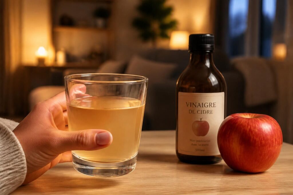 découvrez ce que les recherches scientifiques révèlent sur l'efficacité du vinaigre de cidre mélangé à de l'eau chaude le soir pour perdre du poids.