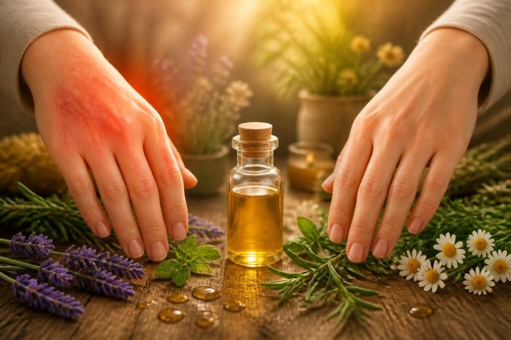 découvrez comment les huiles essentielles peuvent soulager naturellement l'inflammation et apaiser la douleur grâce à leurs propriétés anti-inflammatoires et relaxantes.