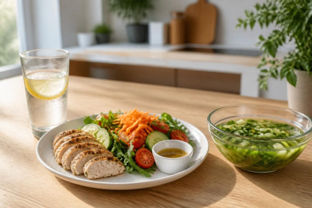découvrez un exemple de menu à 500 calories par jour, équilibré et conçu pour vous aider à perdre du poids efficacement tout en apportant les nutriments essentiels.