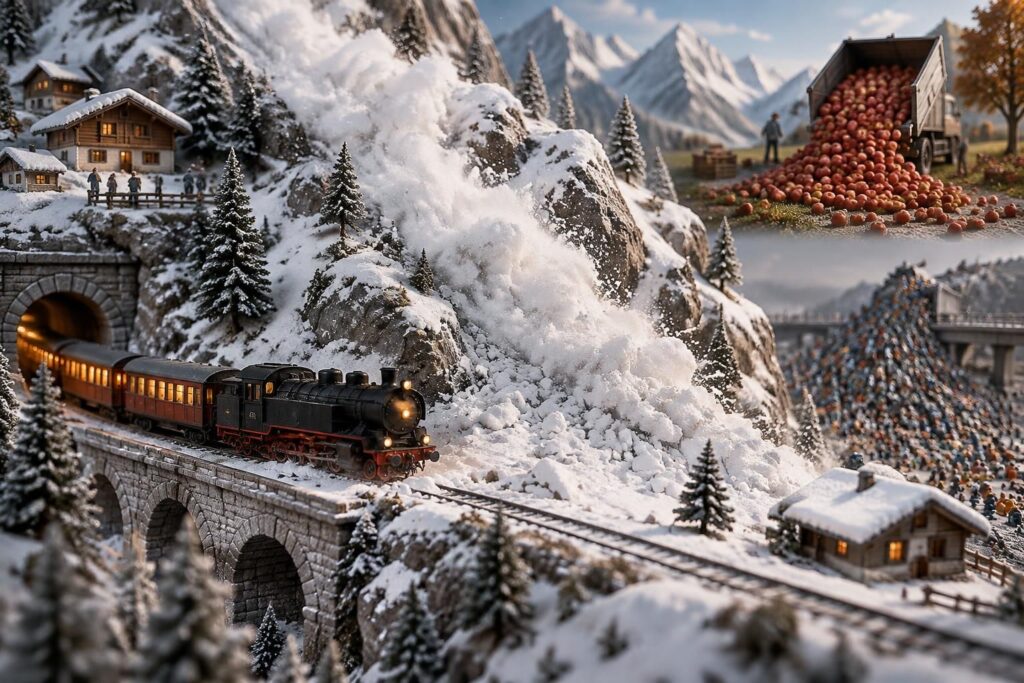 découvrez ce que désigne une avalanche en modélisme ferroviaire et explorez les autres usages de ce terme dans différents contextes.