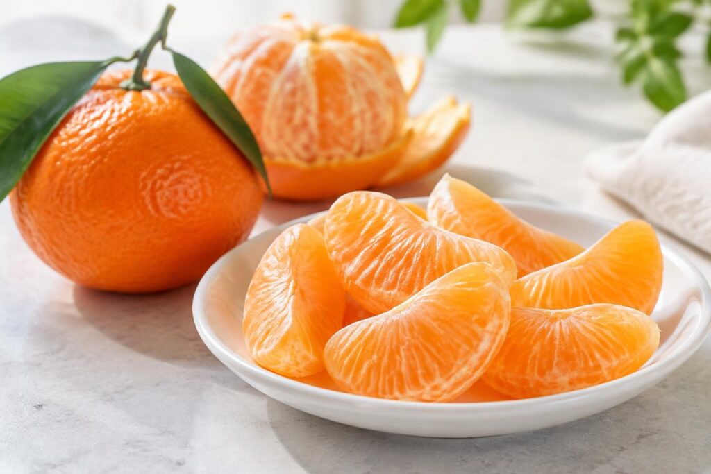 découvrez combien de calories contient une clémentine sans peau : environ 47 kcal pour 100 g, ainsi que ses atouts nutritionnels.