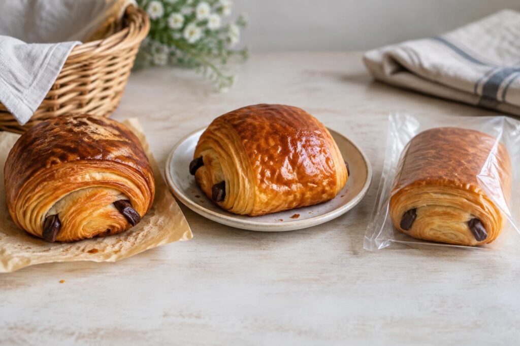 découvrez le nombre de calories d’un pain au chocolat selon sa taille, sa recette et son origine : boulangerie, pur beurre ou industriel.